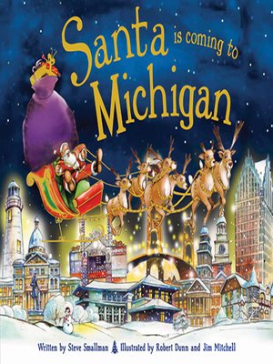 Santa Is Coming to Michigan - ebook